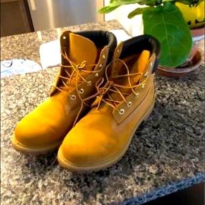 Authentic Timberland Boots worn twice